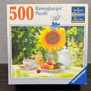 Ravensburger Sunflower and Tea Set Puzzle - 500 Pieces